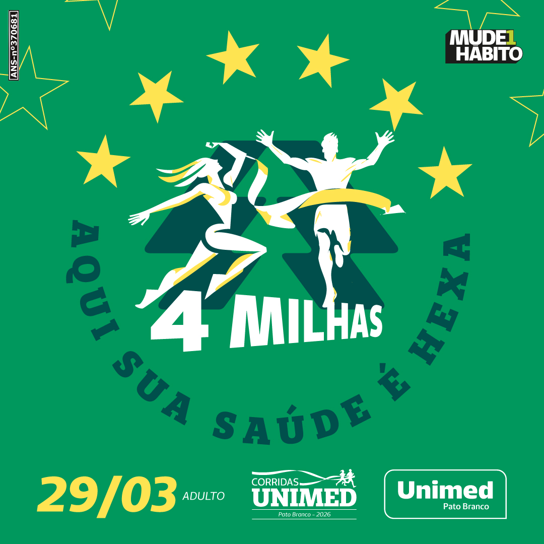 4 MILHAS UNIMED PATO BRANCO/PR