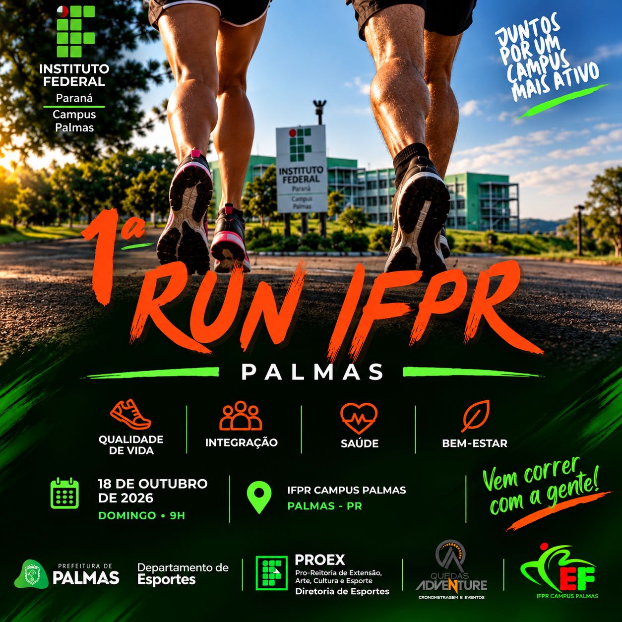 1º RUN IFPR - PALMAS